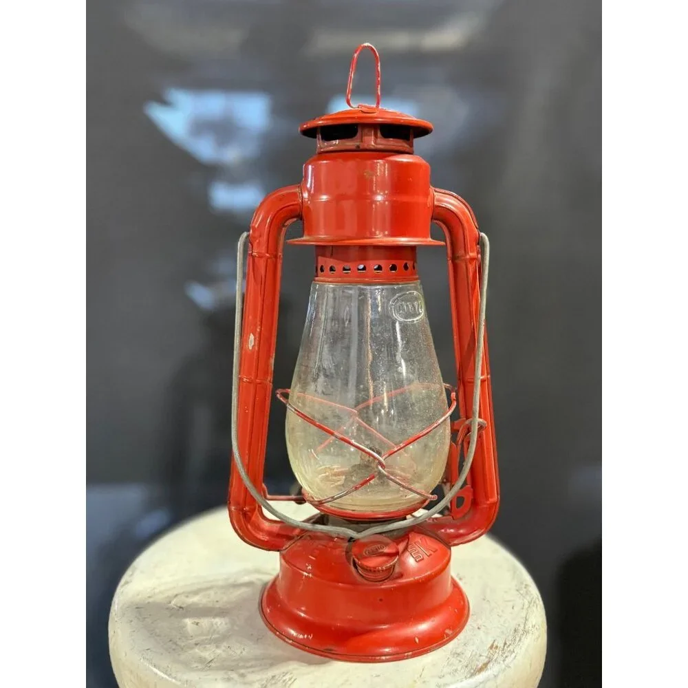 Vintage Dietz Red Lantern